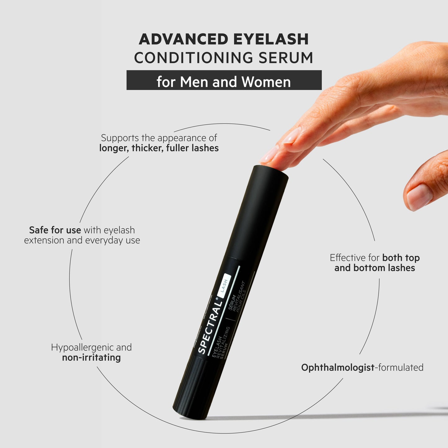 Spectral.LASH | Multi-Peptide Eyelash Revitalizing Serum