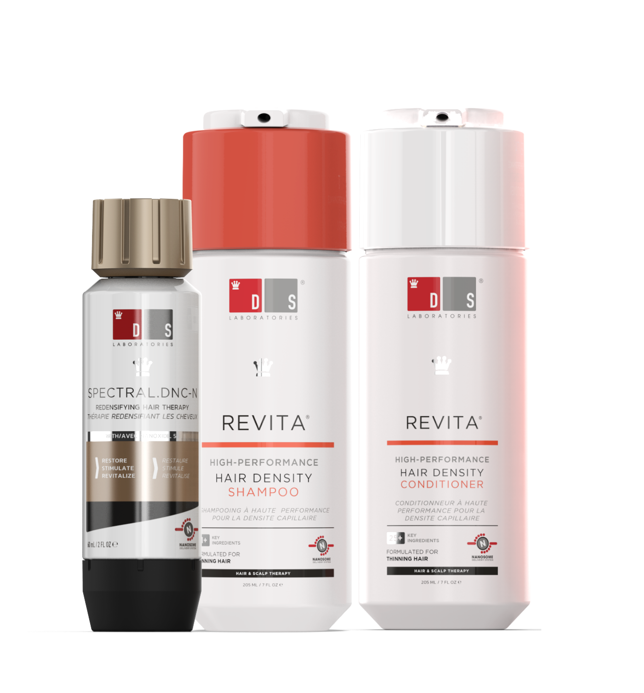 Men's Hair Density Kit | Revita Shampoo/Conditioner + DNC-N